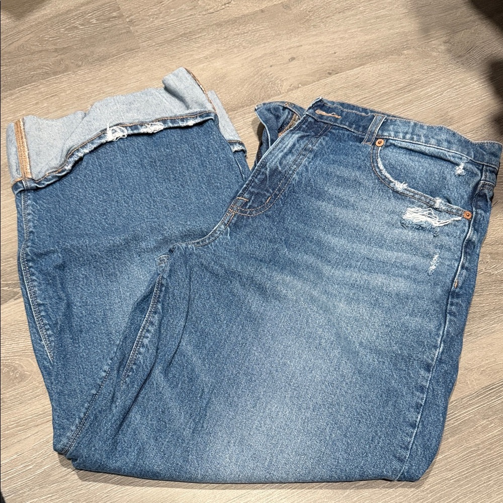 American Eagle Outfitters Medium Blue Flare Jeans